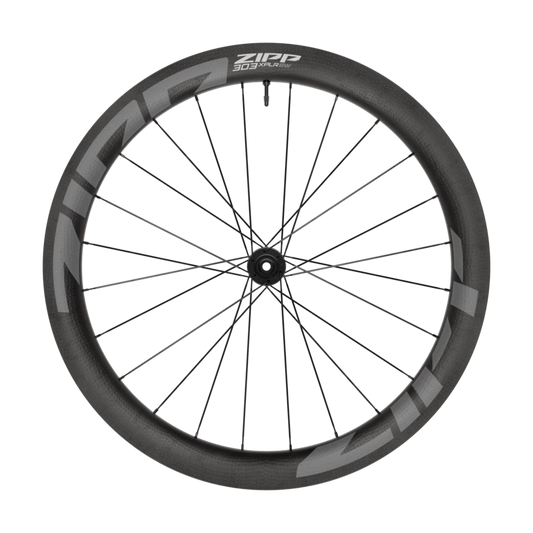 Haro Bikes Wheelset Gravel Built Kit ZIPP 303 XPLR SW with carbon rim and spokes, front view on a plain white background.