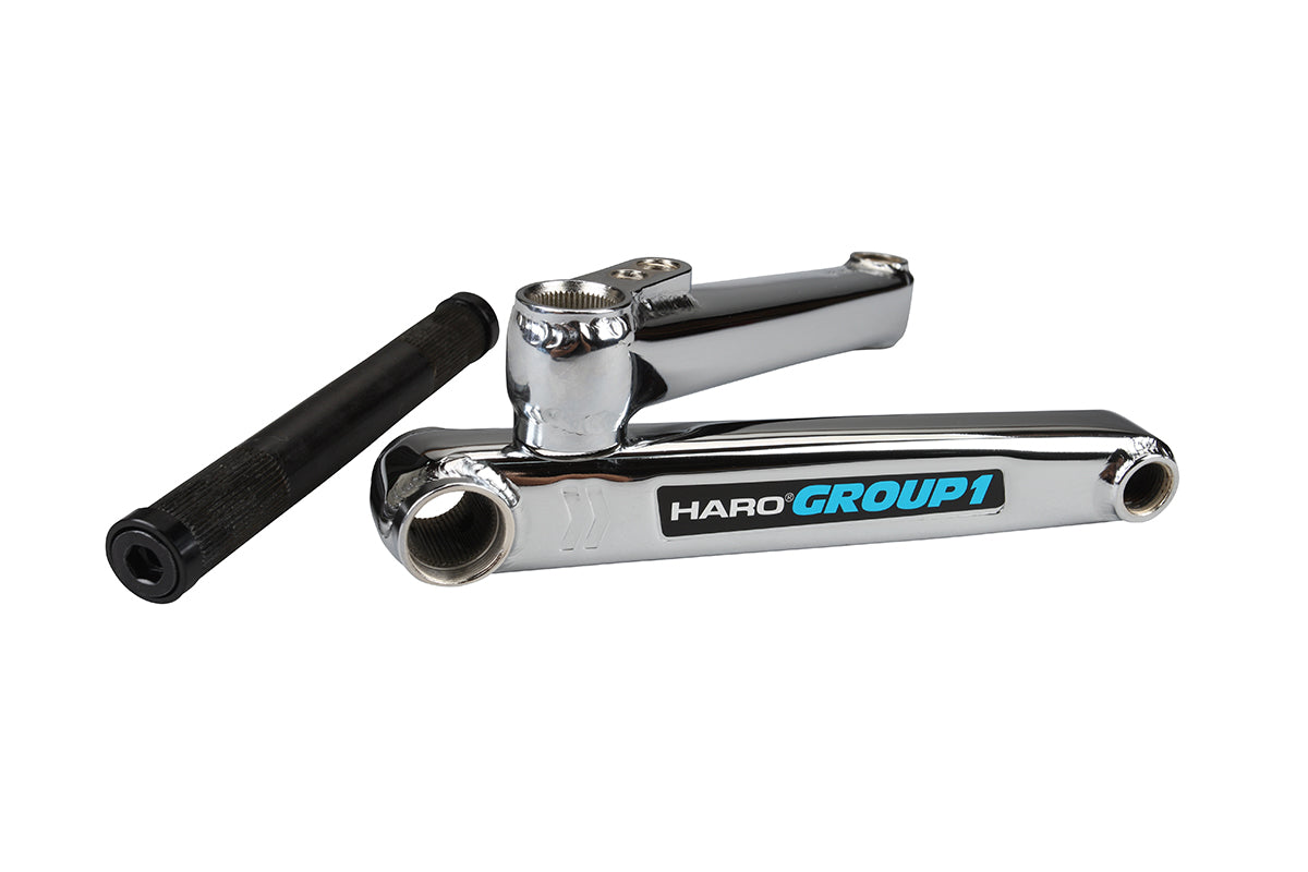 Lineage Group 1 BMX Crank 165mm Chrome